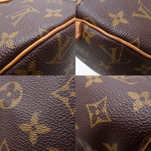 LOUIS VUITTON Louis Vuitton Monogram Speedy 30 M41526 Handbag Brown 351730 - Picture 4 of 10